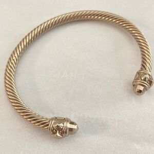 David Yurman Gold Cable Bracelet